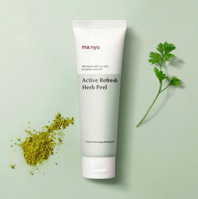 Manyo Пілінг-гель для обличчя з трав'яним комплексом, 120 мл - Manyo Active Refresh Herb Peel