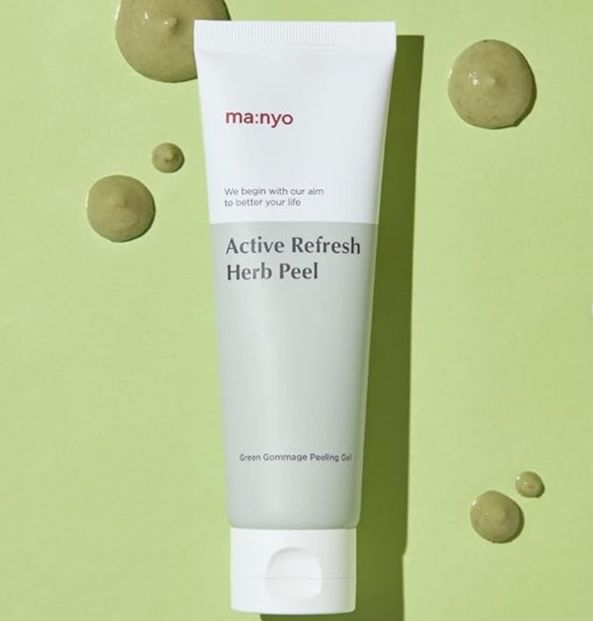 Manyo Пілінг-гель для обличчя з трав'яним комплексом, 120 мл - Manyo Active Refresh Herb Peel