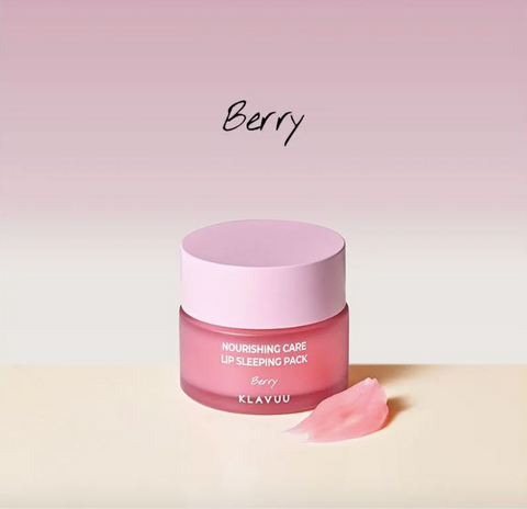 Klavuu Живильна маска для губ з ягодами - Klavuu Lip Sleeping Mask