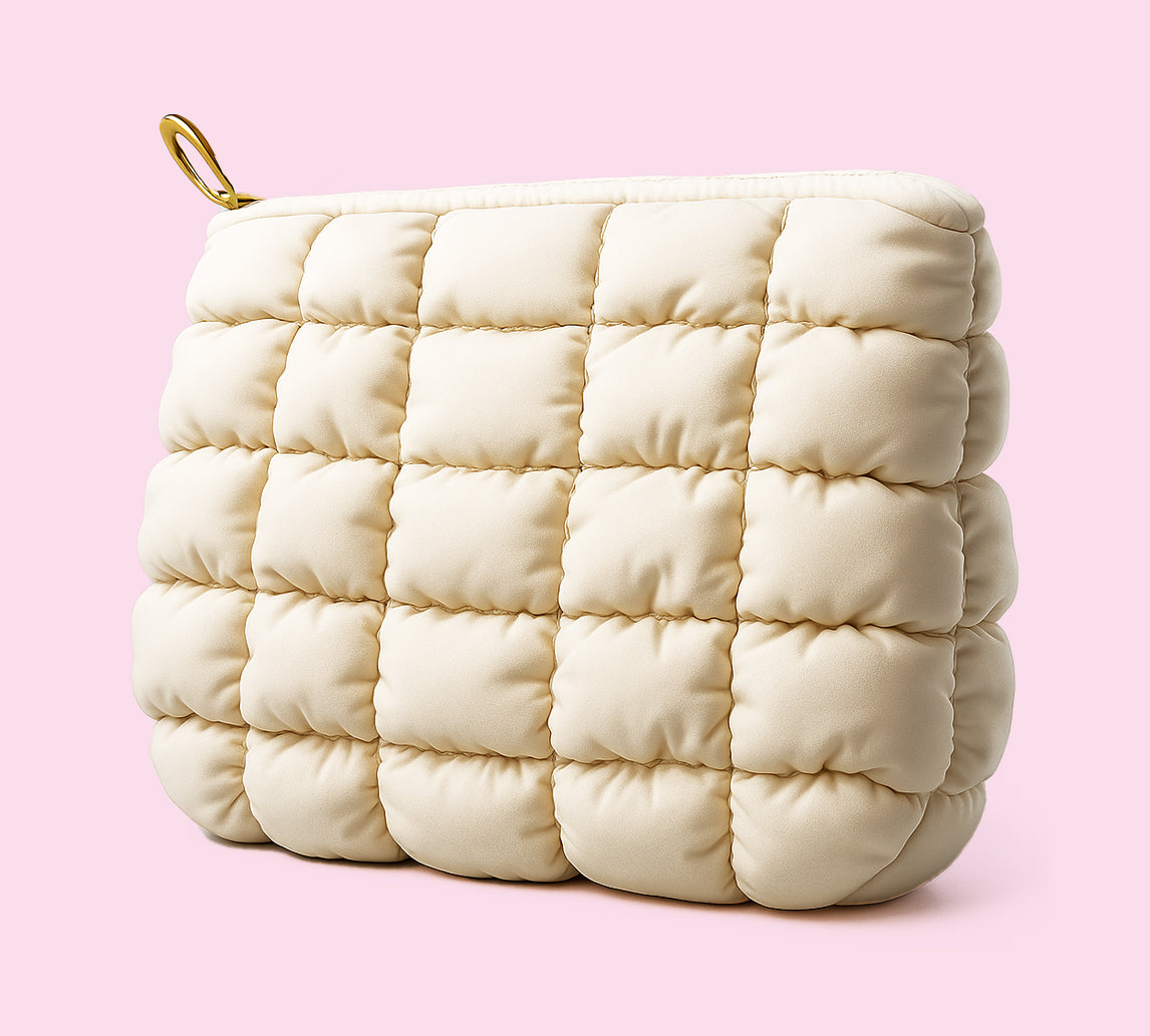 Велика біла косметичка