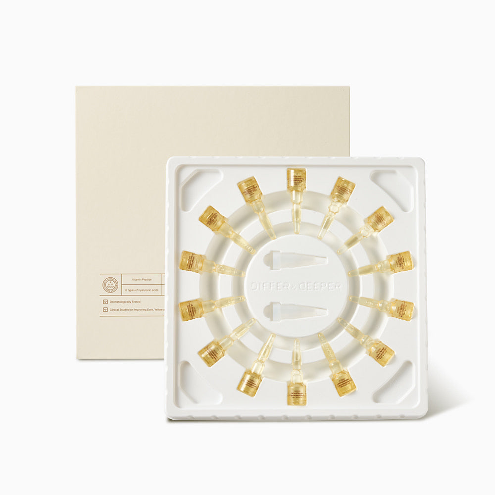 14 шт. – Differ & Deeper Brightening & Toning Skin Booster