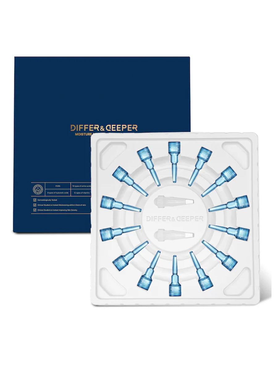 14 шт. – Differ & Deeper Moisture & Revital Skin Booster