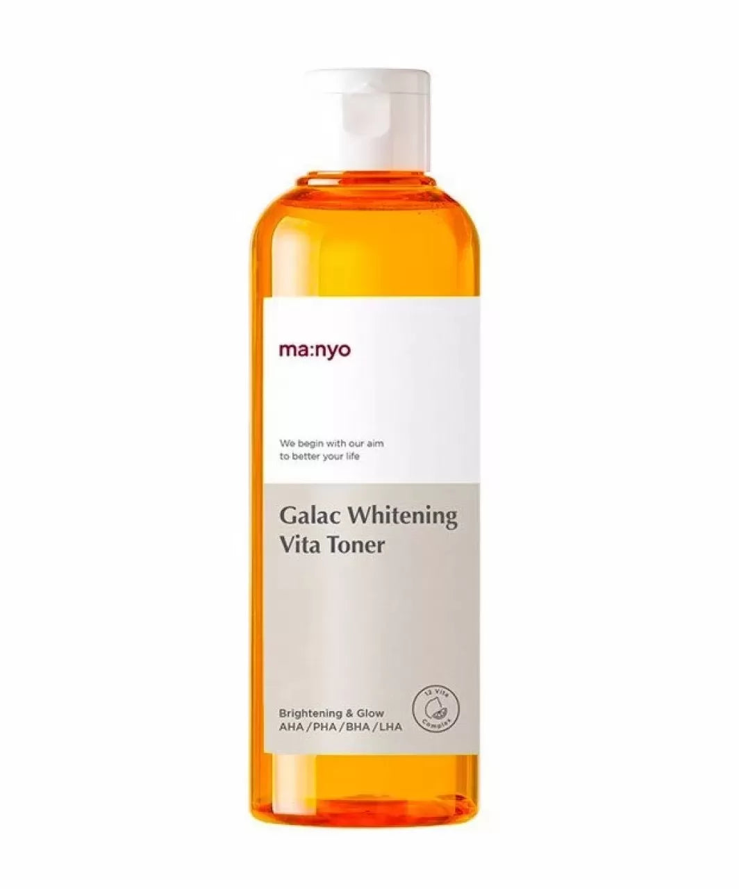 Ma:nyo Тонер освітлювальний з галактомісісом і вітамінним комплексом, 210 мл - Ma:nyo Galac Whitening Vita Toner