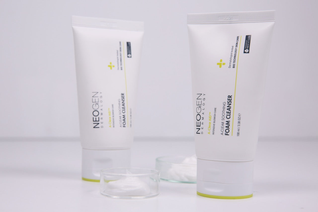 Neogen Очищувальна пінка для вмивання, 100 мл - Neogen  A-Clear Soothing Foam Cleanser