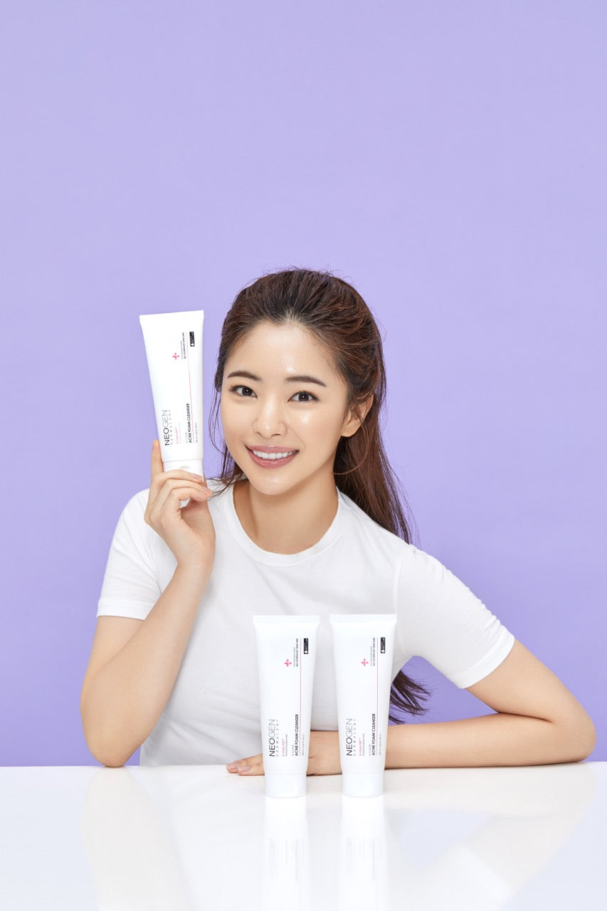 A-Clear Acne Foam Cleanser Neogen Dermalogy | Korean Story