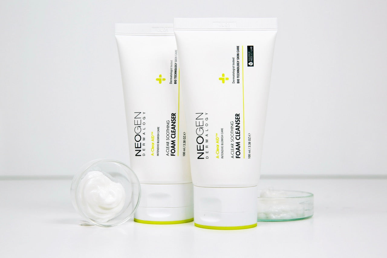 Neogen Очищувальна пінка для вмивання, 100 мл - Neogen  A-Clear Soothing Foam Cleanser