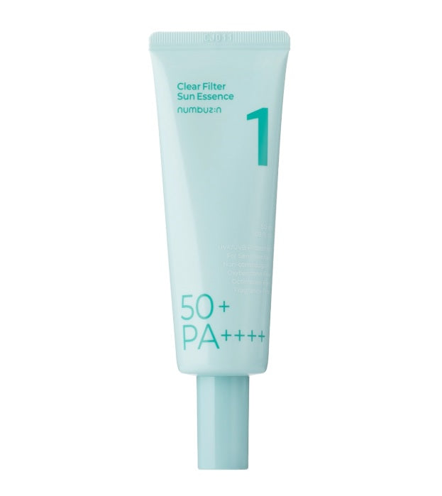 Numbuzin Сонцезахисна есенція для обличчя, 50 мл – Numbuzin No.1 Clear Filter Sun Essence SPF50+ PA++++