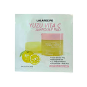 LALARECIPE Yuzu Vita C Ampoule Pad - Освітлюючі пади з екстрактом юдзу та вітаміном 1 шт