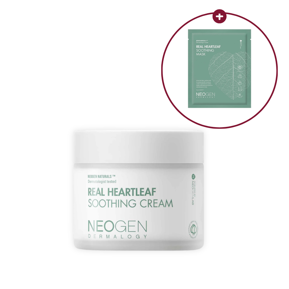 Neogen Dermalogy Заспокійливий крем з екстрактом хауттюнії, 80 мл – Neogen Dermalogy Real Heartleaf Soothing Cream