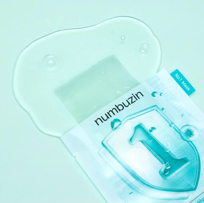 Numbuzin Маска для обличчя з вітаміном B5 – Numbuzin No.1 Pantothenic B5 Hyaluronic Active Clear Mask