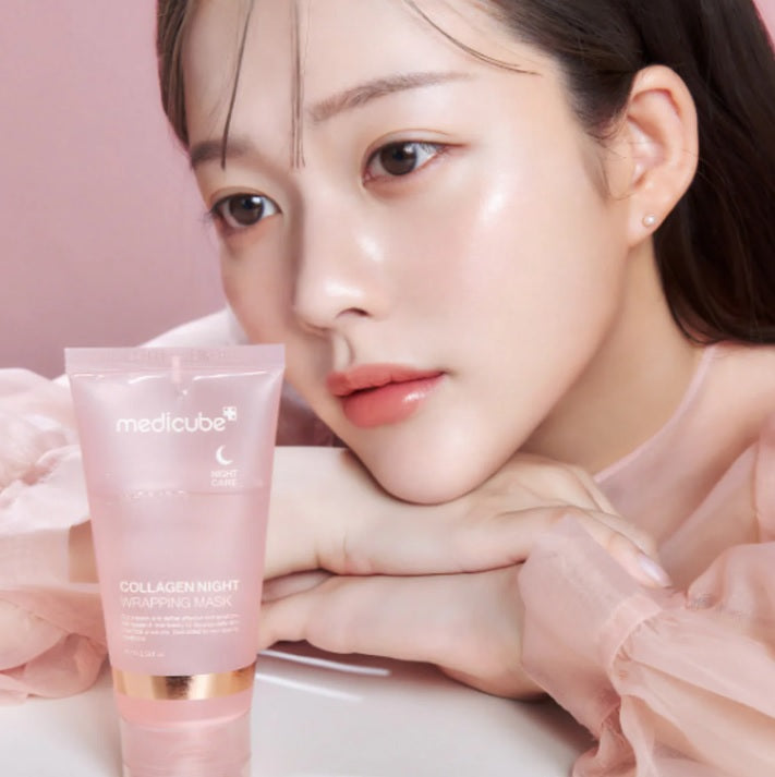 Medicube COLLAGEN NIGHT WRAPPING MASK - Нічна маска для обличчя