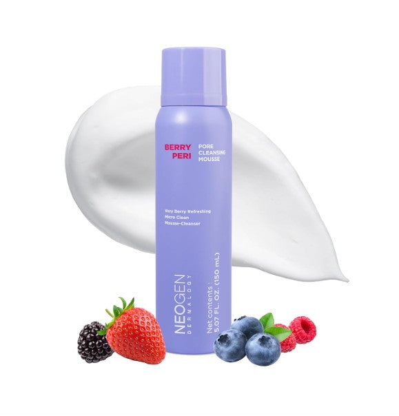 Neogen Dermalogy Пінка-мус для вмивання, 150 мл – Neogen Dermalogy BERRYPERI PORE CLEANSING MOUSSE