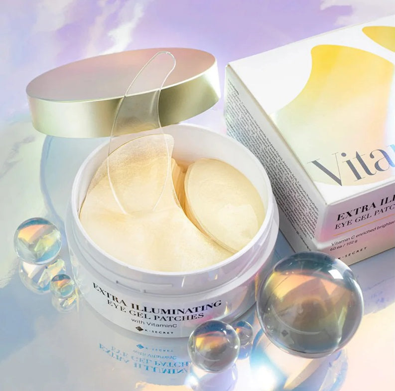 K-SECRET Патчі з вітаміном С, 60 шт. – K-SECRET VITAMIN C Extra Illuminating Eye Gel Patches