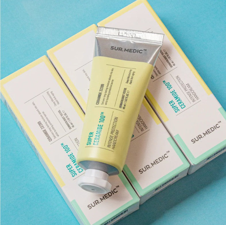 SUR.MEDIC+ Захисний крем для рук з церамідами, 45 мл – SUR.MEDIC+ Super Ceramide 100 Intense Protection Hand Cream