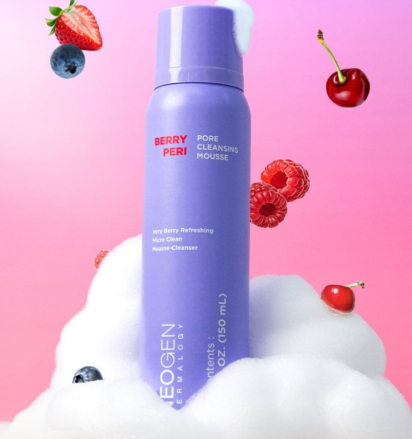 Neogen Dermalogy Пінка-мус для вмивання, 150 мл – Neogen Dermalogy BERRYPERI PORE CLEANSING MOUSSE