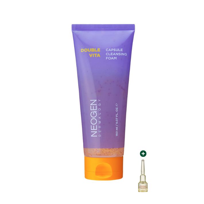NEOGEN  Пінка для вмивання, 150 мл - NEOGEN  DOUBLE VITA CAPSULE CLEANSING FOAM
