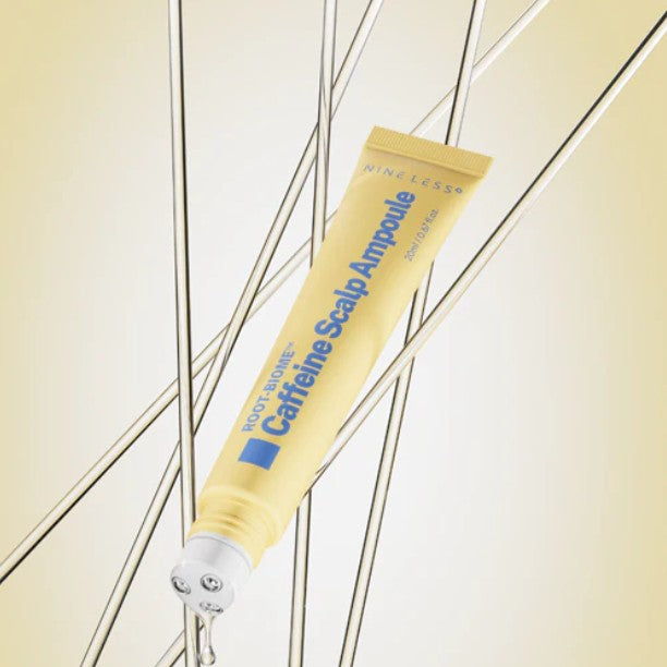 Nine Less Ампула для шкіри голови з кофеїном, 20 мл - Nine Less Root-Biome™ Caffeine Scalp Ampoule