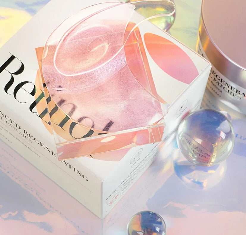 K-SECRET Антивікові патчі з ретинолом, 60 шт. – K-SECRET RETINOL Advanced Regenerating Eye Gel Patches