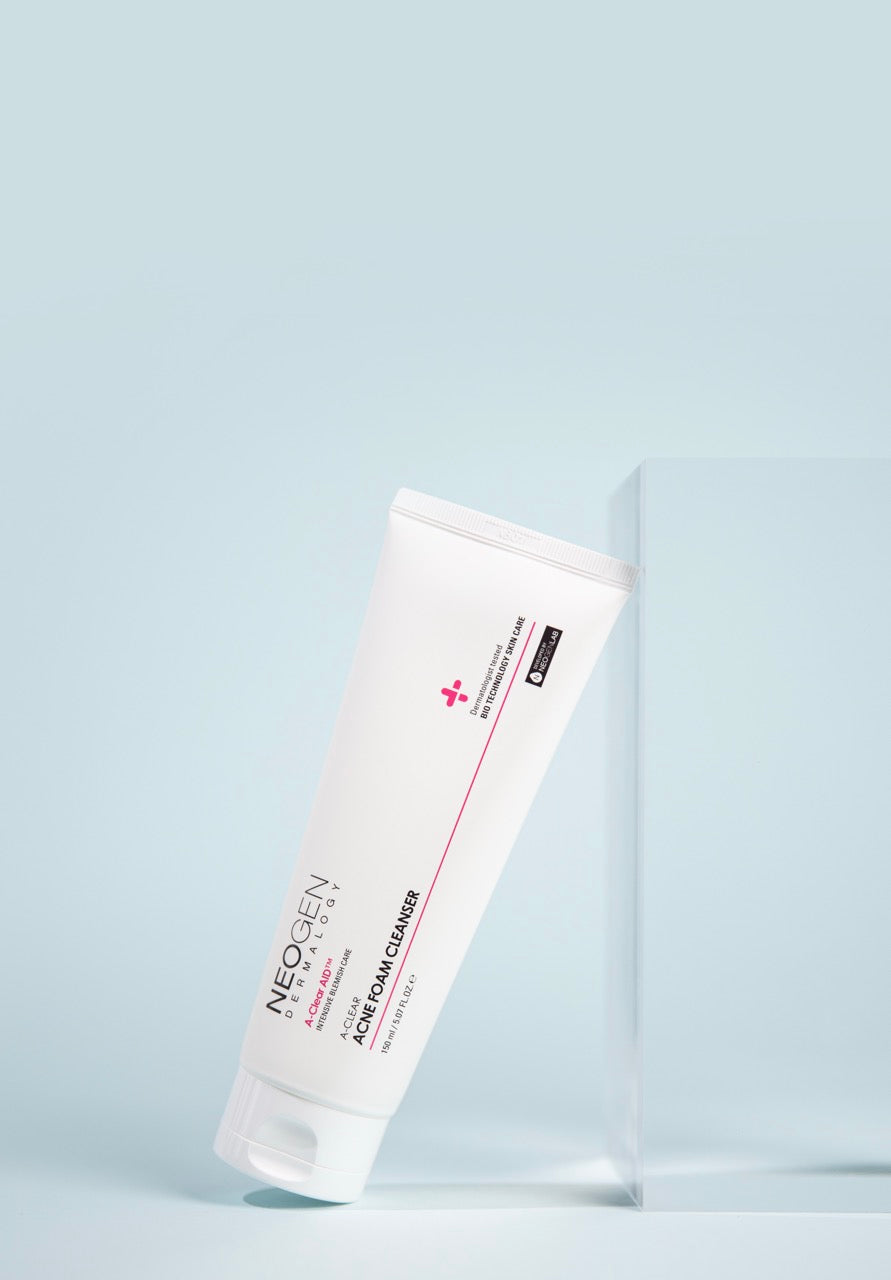 A-Clear Acne Foam Cleanser Neogen Dermalogy | Korean Story