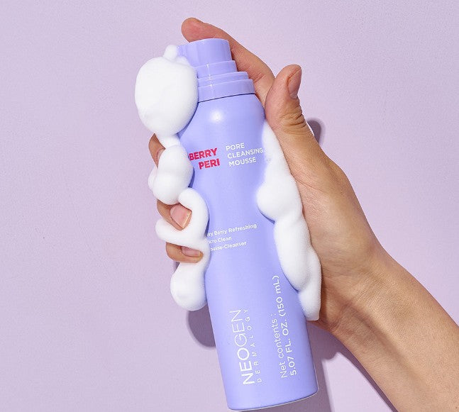 Neogen Dermalogy Пінка-мус для вмивання, 150 мл – Neogen Dermalogy BERRYPERI PORE CLEANSING MOUSSE