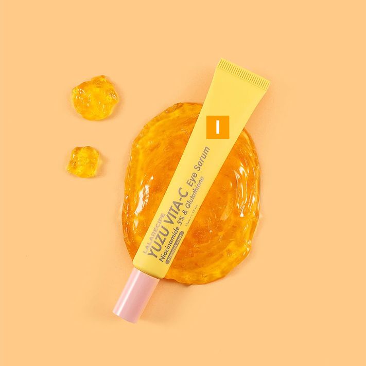 LALARECIPE Освітлювальна сироватка під очі з екстрактом юдзу, 35 мл - LALARECIPE Yuzu Vita C Eye Serum
