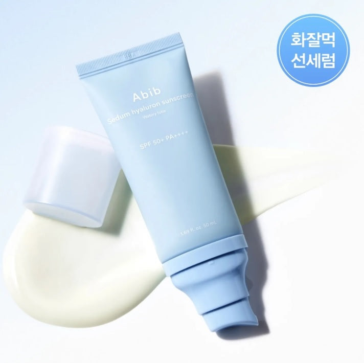 Abib Сонцезахисний крем з гіалуроновою кислотою, 50 мл - Abib Sedum Hyaluron Sunscreen Watery Tube SPF50+/PA++++