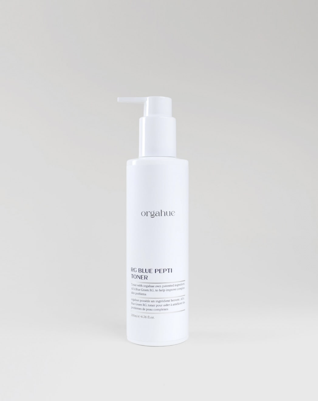 Orgahue Відновлювальний та зволожувальний тонер, 200 мл – Orgahue RG BLUE PEPTI TONER