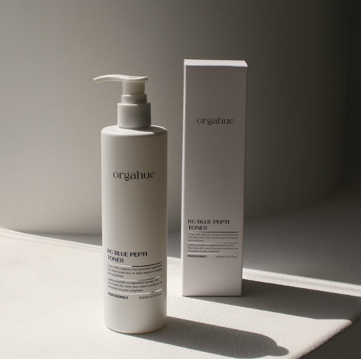 Orgahue Відновлювальний та зволожувальний тонер, 200 мл – Orgahue RG BLUE PEPTI TONER