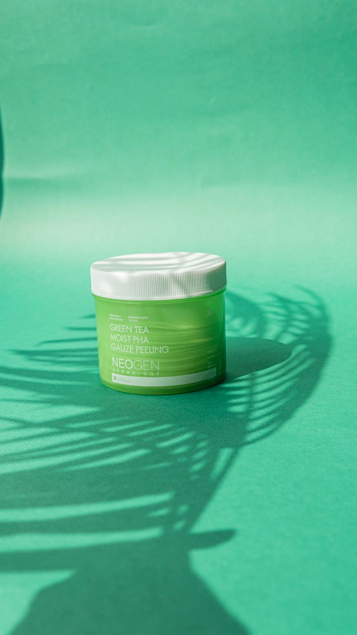 Neogen  Пілінг-педи з екстрактом зеленого чаю, 30 шт. - Neogen  Green Tea Moist PHA Gauze Peeling