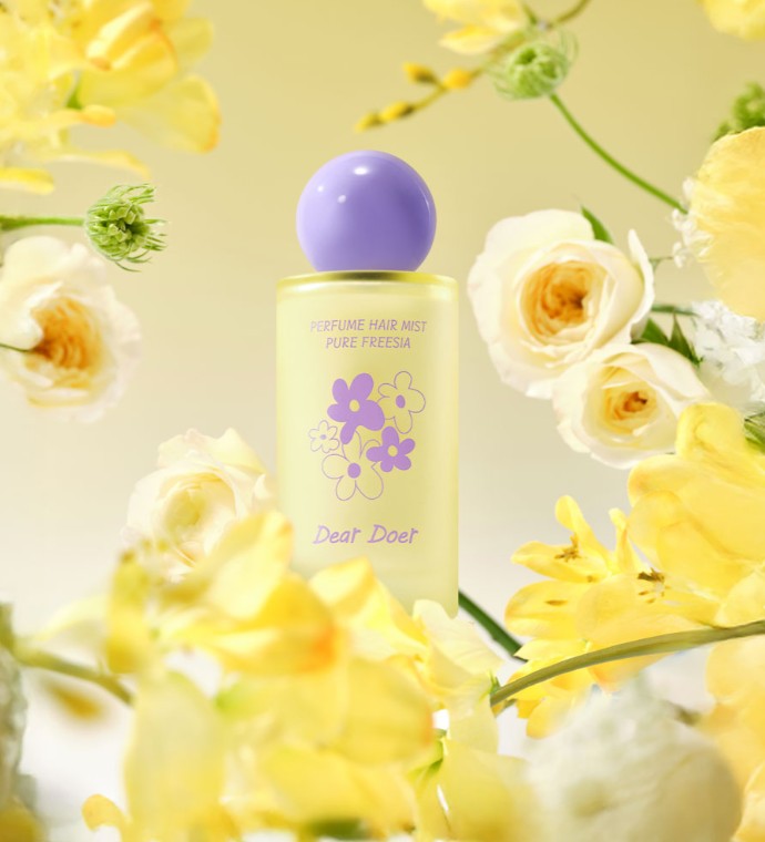 Dear Doer Парфумований міст для волосся з ароматом Pure Freesia, 50 мл - Dear Doer PERFUME HAIR MIST PURE FREESIA