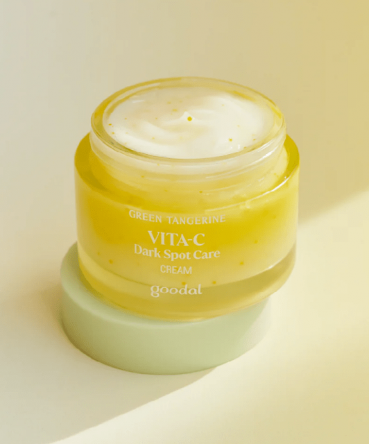 Goodal Green Tangerine Vita C Dark Spot Care Cream - Освітлювальний крем з вітаміном С