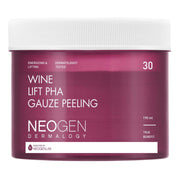 Neogen Пілінг-педи з екстрактом червоного вина, 30 шт. - Neogen  Wine Lift PHA Gauze Peeling