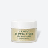 SUR.MEDIC+ Глиняна маска для контролю себуму та очищення пор, 130 г – SUR.MEDIC+ Derma Infusion Oil Control Blemish Clay Mask
