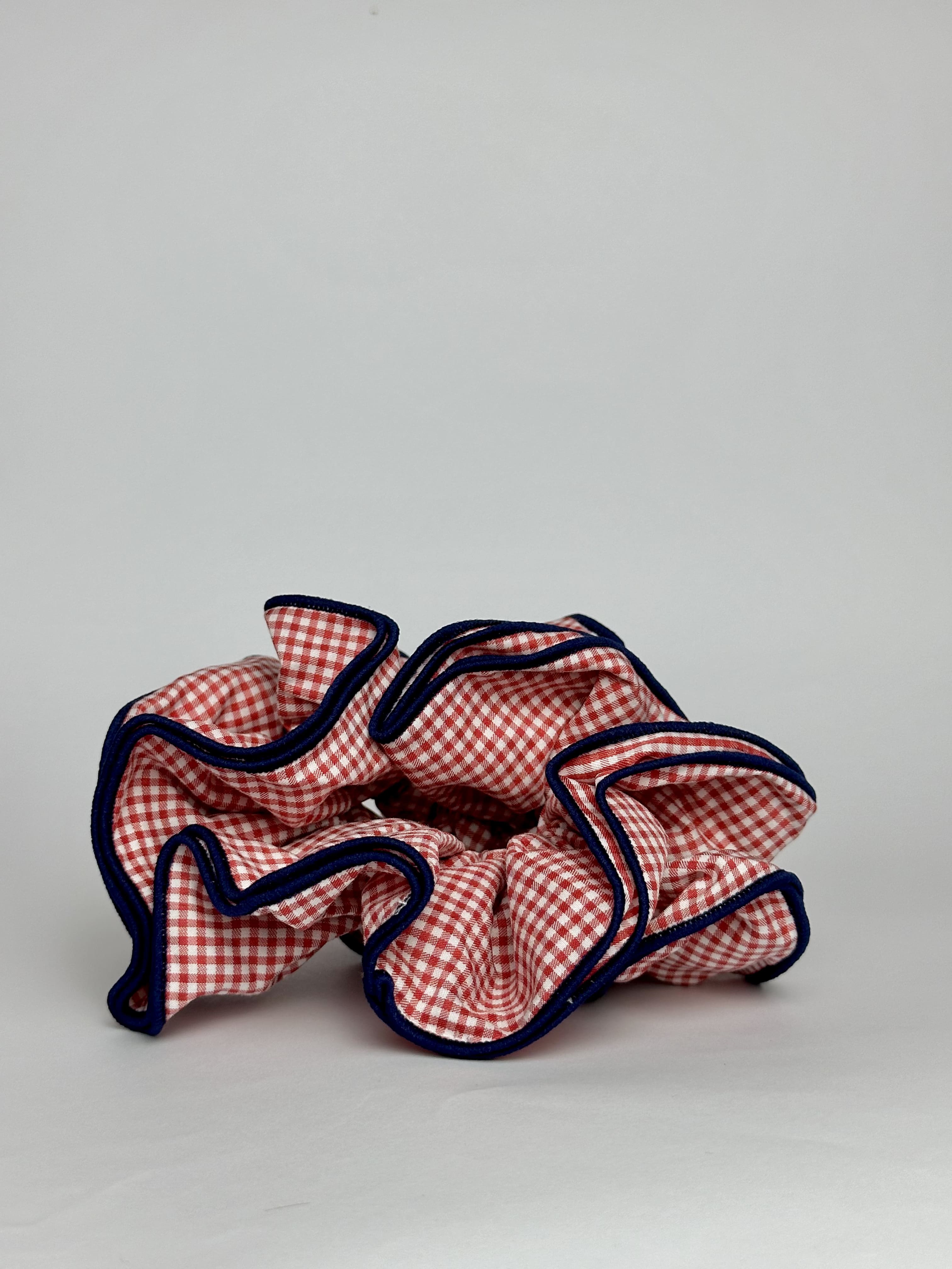 Резинка для волосся червона