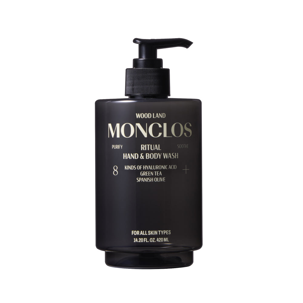 MONCLOS Гель для тіла, 420 мл – MONCLOS Ritual Hand & Body Wash