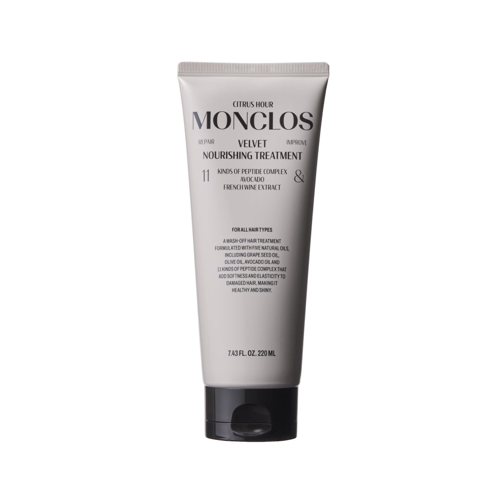 MONCLOS Живильний кондиціонер для волосся, 220 мл – MONCLOS Velvet Nourishing Treatment