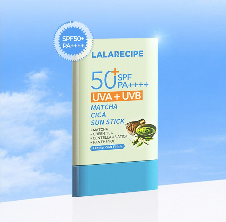 Lalarecipe Сонцезахисний стік з центеллою та матчею, 20 г – Lalarecipe Matcha Cica Sun Stick Limited Edition