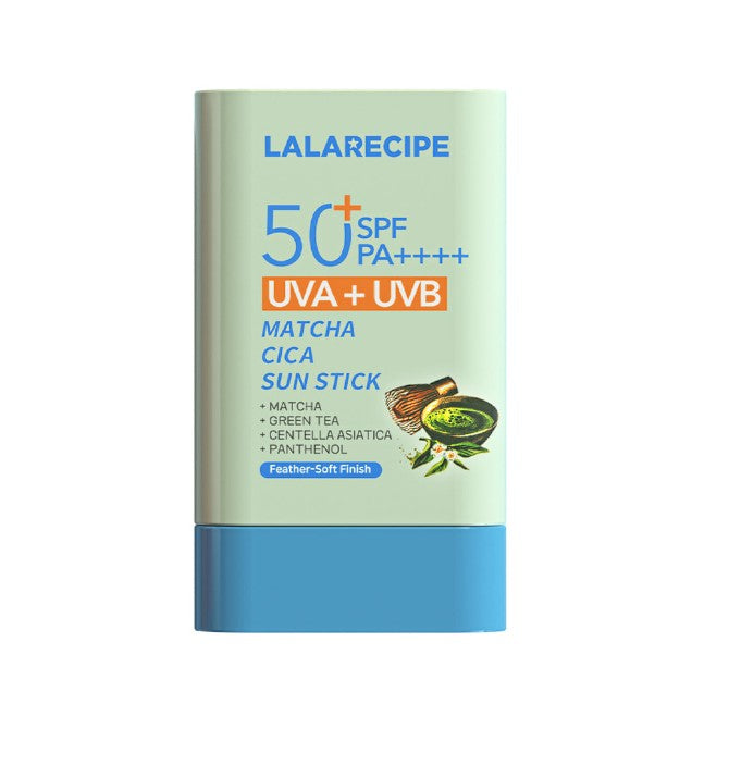 Lalarecipe Сонцезахисний стік з центеллою та матчею, 20 г – Lalarecipe Matcha Cica Sun Stick Limited Edition