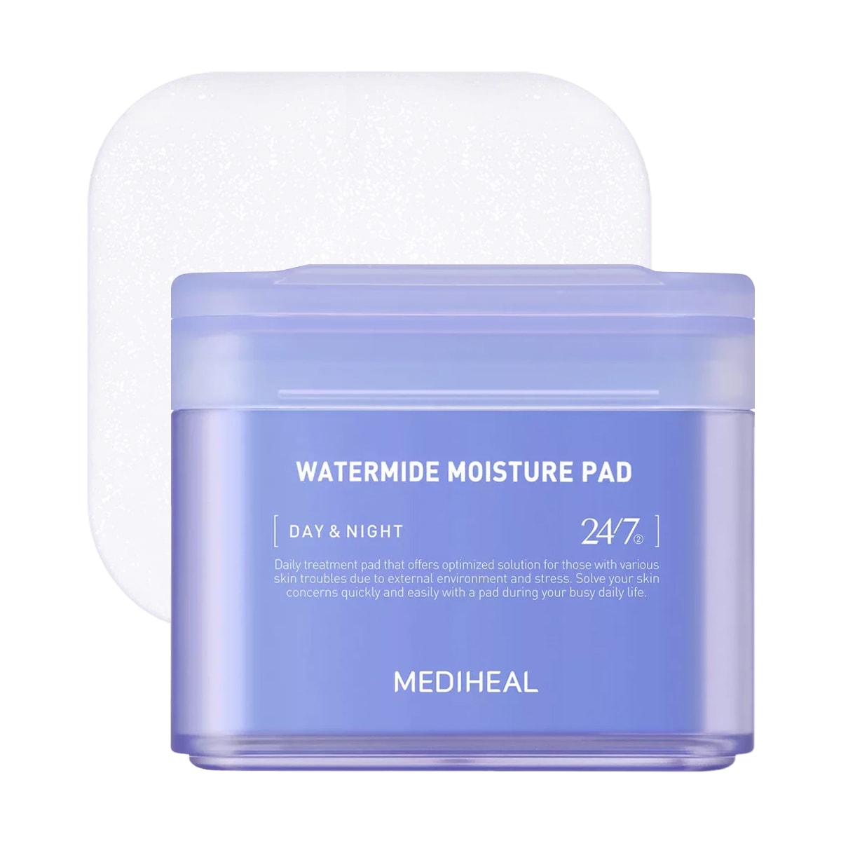 Mediheal Зволожувальні тонер-педи з льодовиковою водою, 100 шт. – Mediheal Watermide Toner Pad