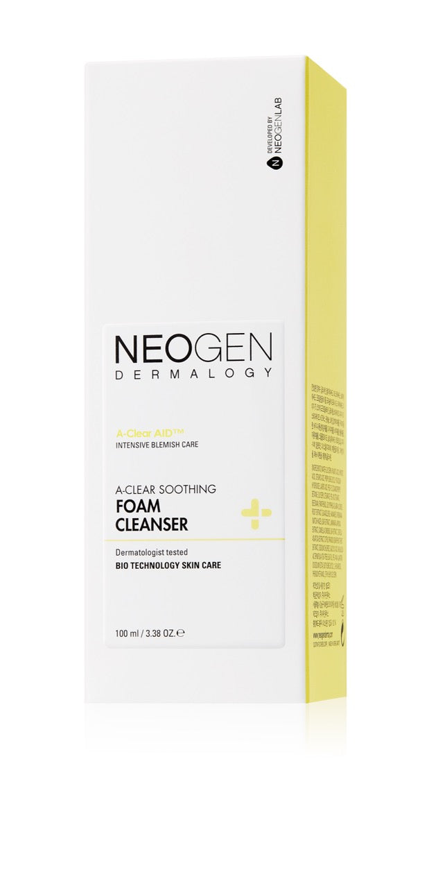 Neogen Очищувальна пінка для вмивання, 100 мл - Neogen  A-Clear Soothing Foam Cleanser