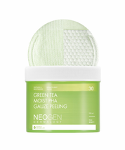 Neogen Dermalogy Пілінг-педи з екстрактом зеленого чаю, 30 шт. - Neogen Dermalogy Green Tea Moist PHA Gauze Peeling