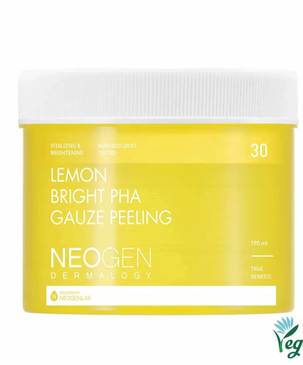 Neogen Dermalogy Пілінг-педи з екстрактом лимона, 30 шт. - Neogen Dermalogy Lemon Bright PHA Gauze Peeling