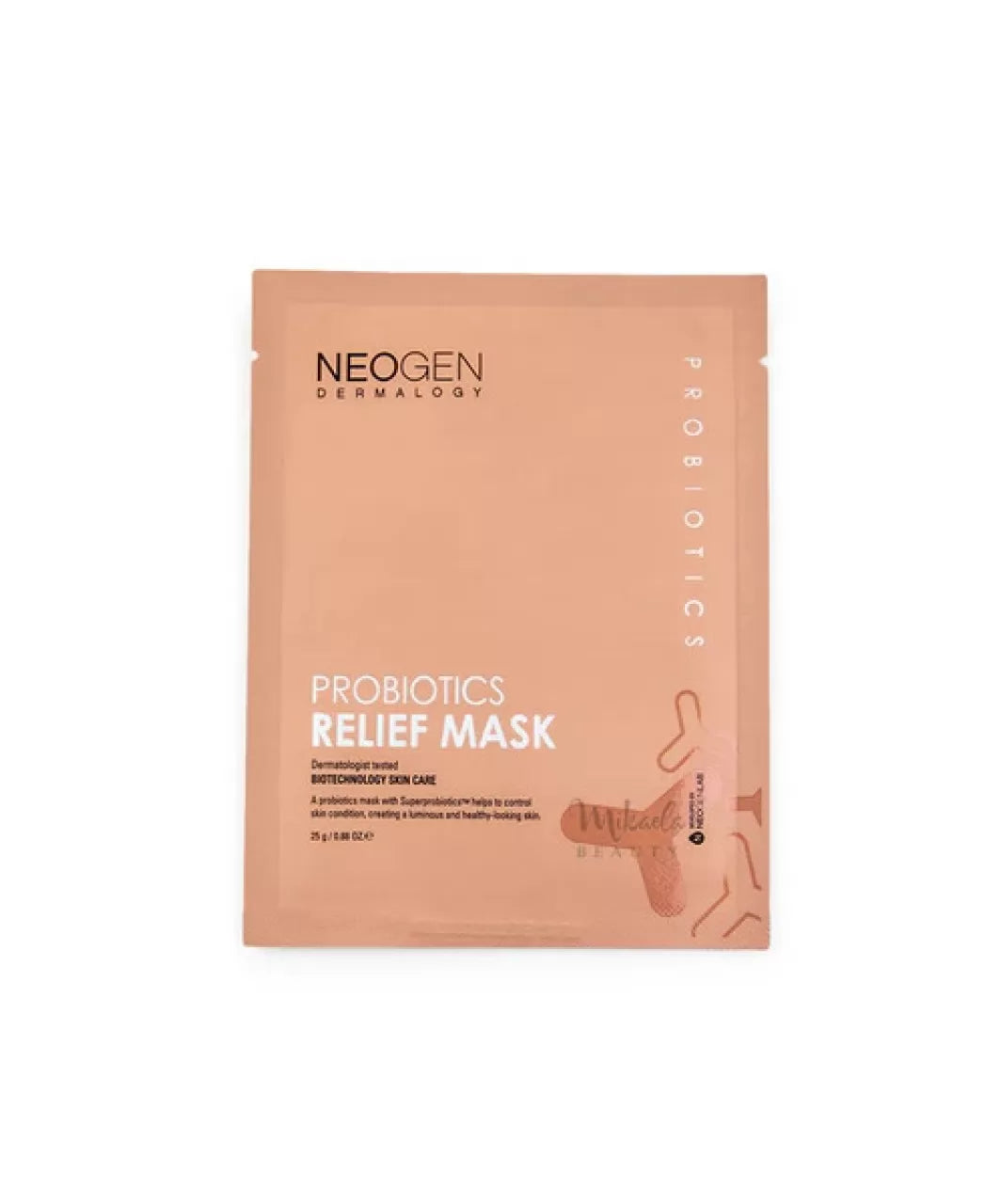 NEOGEN DERMALOGY Маска для заспокоєння шкіри з пробіотиками - NEOGEN DERMALOGY PROBIOTICS RELIEF MASK