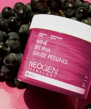 Neogen Dermalogy Пілінг-педи з екстрактом червоного вина, 30 шт. - Neogen Dermalogy Wine Lift PHA Gause Peeling
