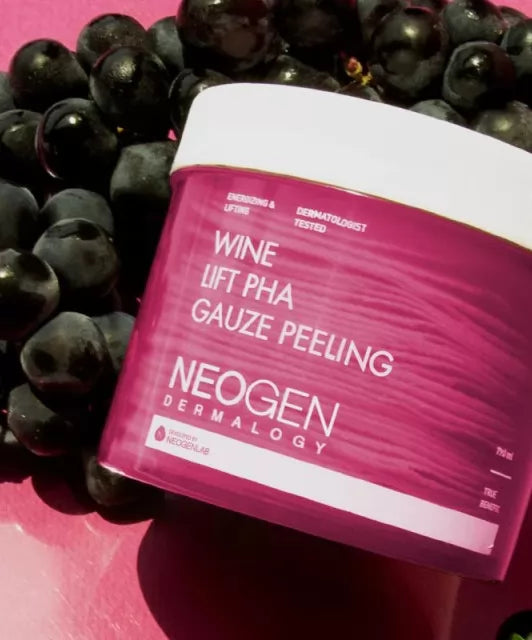 Neogen Dermalogy Пілінг-педи з екстрактом червоного вина, 30 шт. - Neogen Dermalogy Wine Lift PHA Gause Peeling