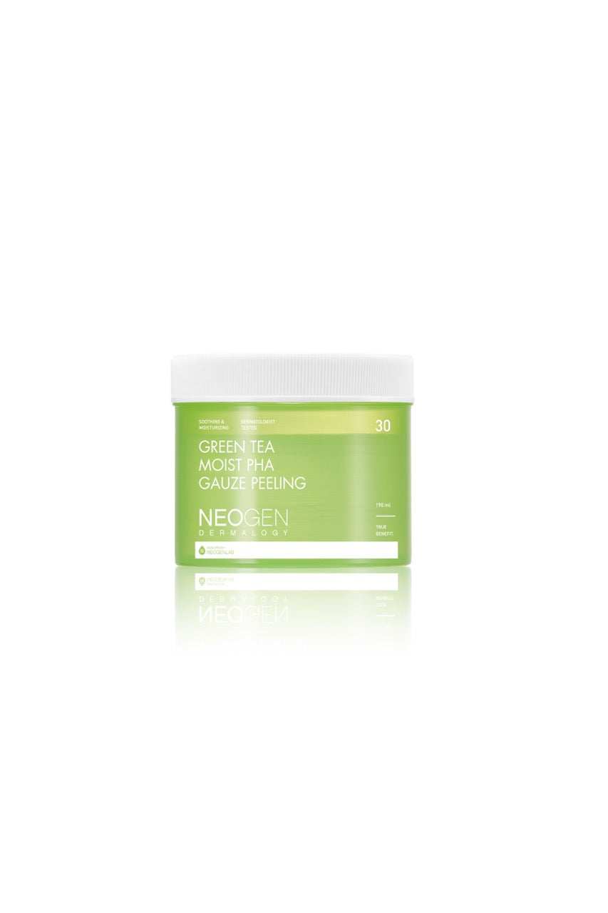 Neogen  Пілінг-педи з екстрактом зеленого чаю, 30 шт. - Neogen  Green Tea Moist PHA Gauze Peeling