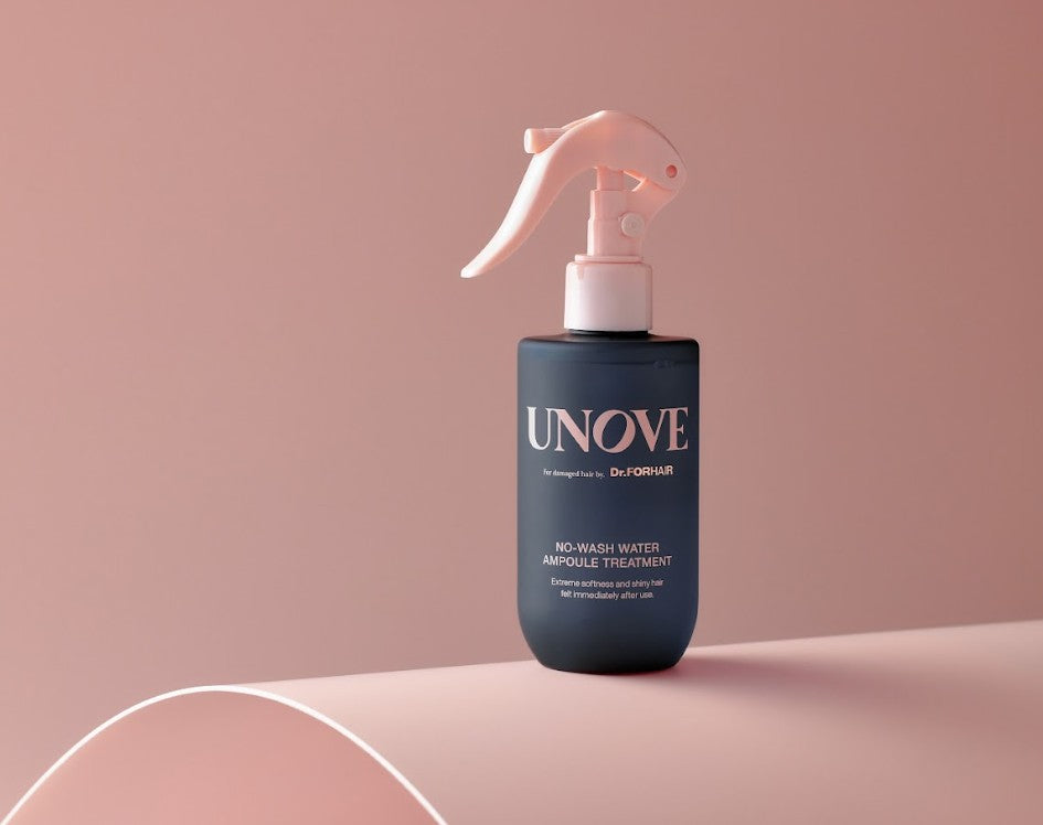 UNOVE Незмивний спрей-догляд для захисту і відновлення пошкодженого волосся, 200 мл – UNOVE No-Wash Water Ampoule Treatment