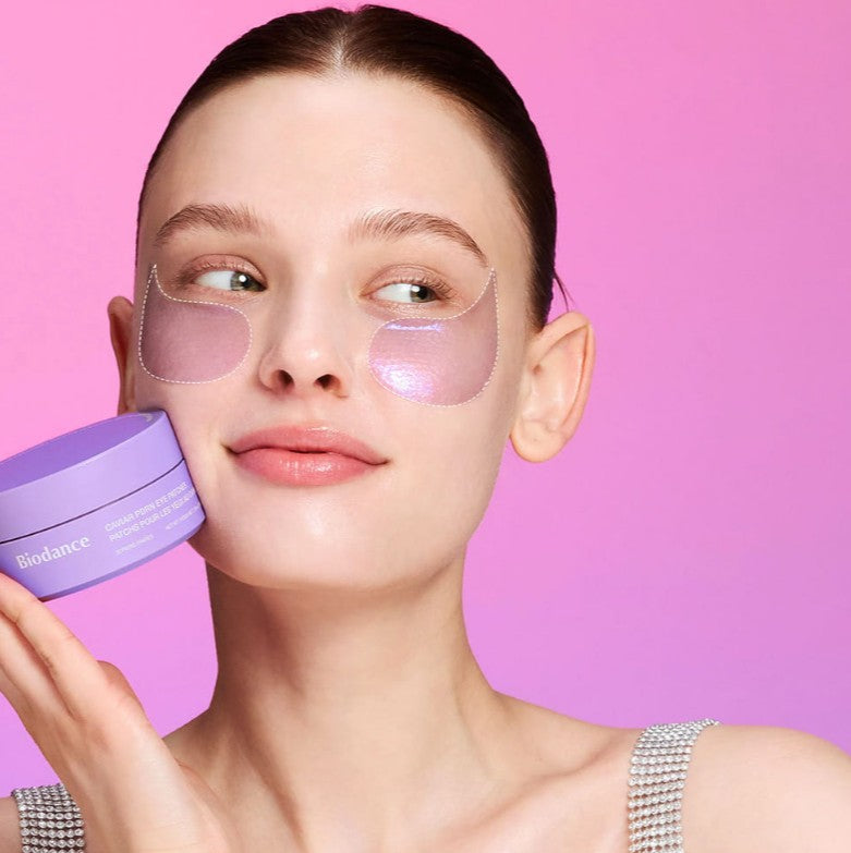 Biodance Патчі для зони навколо очей з екстрактом ікри та PDRN, 60 шт. – Biodance Caviar PDRN Eye Patches