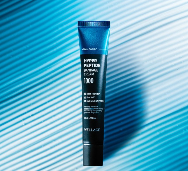 WELLAGE Крем для обличчя з пептидним комплексом, 50 мл – WELLAGE Hyper Peptide Bandage Cream 1000