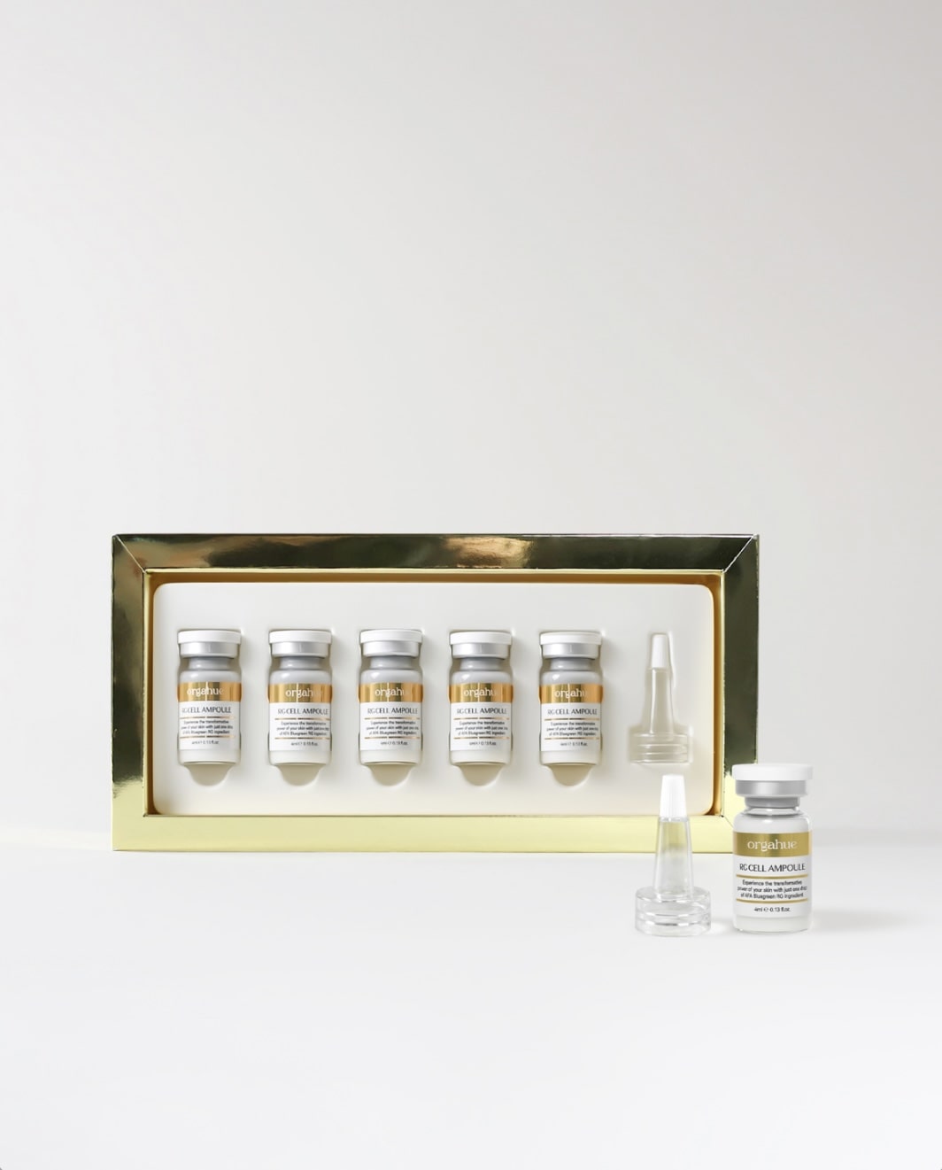 Orgahue Відновлювальна ампула з пептидами та EGF, 4 мл/5 шт. – Orgahue RG CELL AMPOULE